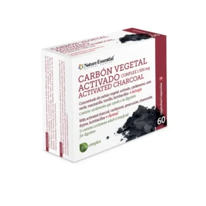 Carbón Activado - 1500 mg - 60 cápsulas