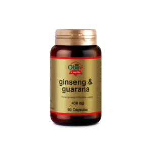 Ginseng + Guaraná - 400 mg - 90 cápsulas