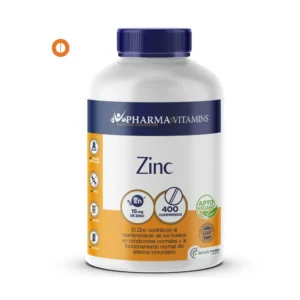 Zinc - 15 mg - 400 comprimidos